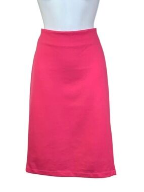 Premise Studio Hot Pink High Waist Midi Skirt